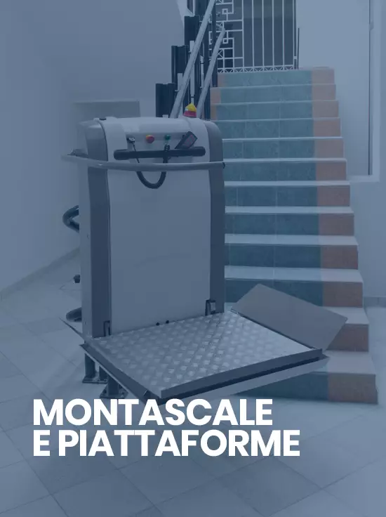 Montascale e piattaforme Metaltecna a Melissano Lecce