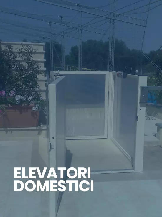 Elevatori domestici Metaltecna a Melissano Lecce